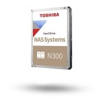 Toshiba n300 nas - disque dur - 18 to - interne - 3. 5  - sata 6gb / s - 7200 tours / min - m�moire tampon ...