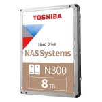 Toshiba n300 nas - disque dur - 8 to - interne - 3. 5  - sata 6gb / s - 7200 tours / min - mmoire tampon ...