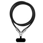 Tour de cou c�ble avec connecteur usb c vers usb c longueur 1. 2m noir