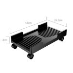 Tour de support pour ordinateur portable, support de processeur mobile, de bureau, pour chariot, roues ...