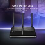 Tp - link archer vr2100 - routeur sans fil - modem adsl commutateur 4 ports - 1gbe - ports wan : 2 - ...