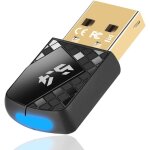 Trahoo - dongle bluetooth 5. 4, clés bluetooth usb pour pc adaptateur usb bluetooth faible latence(edr ... Trahoo - dongle bluetooth 5. 4, clés bluetooth usb pour pc adaptateur usb bluetooth faible latence(edr ...