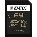 Trahoo - ecmsd64gxc10sp - carte sd - uhs - i u3 - classe 10 - gamme speedin - avec adaptateur ultra haute ...