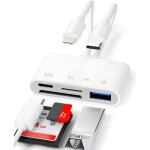 Trahoo - lecteur de carte sd pour iphone, 4 en 2 lightning + usb c sd, adaptateur de lecteur de carte ... Trahoo - lecteur de carte sd pour iphone, 4 en 2 lightning + usb c sd, adaptateur de lecteur de carte ...