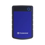 Transcend 1 to storejet 25h3b - 2. 5  disque dur externe anti - choc (bleu marine) ts1tsj25h3b