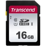 Transcend 300s - carte mmoire flash - 16 go - uhs - i u1 / class10 - sdhc uhs - i