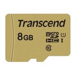 Transcend 500s - carte mémoire flash (adaptateur microsdhc - sd inclus(e)) - 8 go - video class v30 / ... Transcend 500s - carte mémoire flash (adaptateur microsdhc - sd inclus(e)) - 8 go - video class v30 / ...