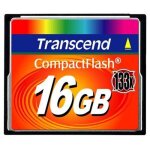 Transcend - carte mémoire compact flash 133x, type i - 16 go Transcend - carte mémoire compact flash 133x, type i - 16 go