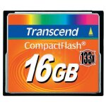 Transcend - carte mmoire flash - 16 go - 133x - compactflash