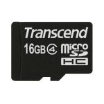 Transcend - carte mémoire flash - 16 go - class 4 - micro sdhc Transcend - carte mémoire flash - 16 go - class 4 - micro sdhc