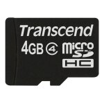 Transcend - carte mmoire flash - 4 go - class 4 - micro sdhc