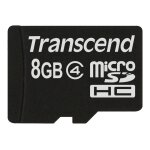 Transcend - carte mmoire flash - 8 go - class 4 - micro sdhc
