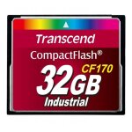 Transcend cf170 industrial - carte mémoire flash - 32 go - 170x - compactflash Transcend cf170 industrial - carte mémoire flash - 32 go - 170x - compactflash