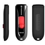 Transcend cle usb 2. 0 jetflash 590 - 32go noir / rouge
