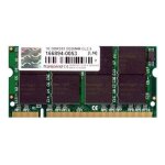 Transcend - ddr - module - 1 go - so dimm 200 broches - 333 mhz / pc2700 - cl2. 5 - 2. 5 v - mmoire ...