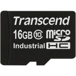 Transcend industrial temp sd100i - carte m�moire flash - 16 go - classe 10 - microsd (ts16gusdc10i)