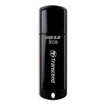 Transcend jetflash 350 - cl� usb - 8 go - usb 2. 0 - noir