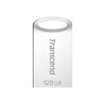 Transcend jetflash 710 - clé usb - 128 go - usb 3. 1 gen 1 - argent Transcend jetflash 710 - clé usb - 128 go - usb 3. 1 gen 1 - argent