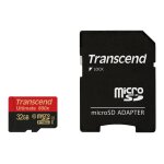 Transcend ultimate series ts32gusdhc10u1 - carte mmoire flash - 32 go - uhs class 1 / class10 - sdhc ...