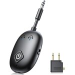 Transmetteur adaptateur bluetooth 5. 3 voiture avion, emetteur recepteur sans fil 2 en 1, pour airpods ... Transmetteur adaptateur bluetooth 5. 3 voiture avion, emetteur recepteur sans fil 2 en 1, pour airpods ...