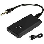 Transmetteur bluetooth 5. 0 emetteur et rcepteur adaptateur, adaptateur 2 en 1 sans fil 3. 5mm, bluetooth ...