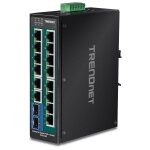 Trendnet ti - pg162 commutateur r�seau non - g�r� gigabit ethernet (10 / 100 / 1000) connexion ethernet, ...