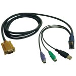 Eaton tripp lite series 6ft usb / ps2 cable kit for kvm switches b020 - u08 / u16 & b022 - u16 6' - c�ble ...