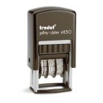 Trodat datumstempel printy dater 4850l  gebucht , blau / rot