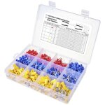 Tru components tc - 11991832 assortiment de cosses � oeillet partiellement isol� 0. 5 mm 6 mm rouge, ...