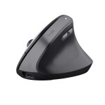 Trust bayo ii souris optique sans fil ergonomique verticale silencieuse compact, 60 % de plastique recycl ...