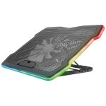 Trust gaming gxt 1126 aura refroidisseur ordinateur portable � eclairage multicolore jusqu'� 17. 3 pouces ...
