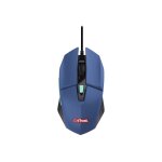 Trust gxt 109b felox souris gaming filaire, 6 boutons, dpi rglable, rgb, capteur rapide - bleu