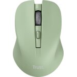 Trust mydo souris sans fil silencieuse, prise en main confortable, usb 2. 4ghz - vert