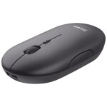 Trust puck souris sans fil rechargeable silencieuse, bluetooth / 2, 4 ghz, rcepteur usb, pour ordinateur ...