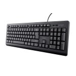 Trust taro clavier filaire azerty français, résistant aux eclaboussures, silencieux, câble usb de 1. ... Trust taro clavier filaire azerty français, résistant aux eclaboussures, silencieux, câble usb de 1. ...
