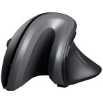 Trust verro souris ergonomique verticale sans fil pour droitier, angle vertical de 60 - noir