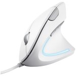 Trust verto souris verticale ergonomique filaire, pr�vention syndrome de la souris et epicondylite, pc ...
