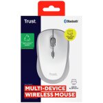Trust yvi + souris universel ambidextre rf sans fil + bluetooth optique 1600 dpi