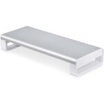 Tuhu - ergonomic monitor riser stand, up to 33lb / 15kg, fixed height 3. 5in / 9cm, desktop computer ...