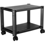 Tuhu - support multi - rangement pc imprimante wm4 - l table meuble caisson de bureau 2 niveau x casier ...