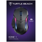 Turtle beach kone ii - souris gaming rgb ergonomique filaire, capteur optique 26000 dpi, interrupteurs ...