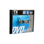 Tx - dvd + r dl - 8. 5 go 8x - bo�tier cd