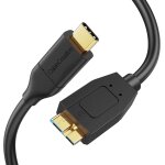 Tye - 0. 3m câble usb type c vers micro usb 3. 1(gen2 / 10gbps), câble usb c pour disque dur externe, ... Tye - 0. 3m câble usb type c vers micro usb 3. 1(gen2 / 10gbps), câble usb c pour disque dur externe, ...