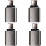 Tye - lot de 4 adaptateurs usb c vers usb, usb - c mle vers usb 3. 0 femelle, adaptateur usb a otg pour ...