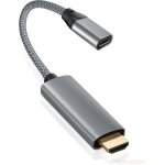 Tye - adaptateur câble usb c femelle vers hdmi mâle, convertisseur d'entrée usb type c 3. 1 sortie hdmi, ... Tye - adaptateur câble usb c femelle vers hdmi mâle, convertisseur d'entrée usb type c 3. 1 sortie hdmi, ...