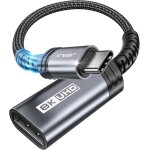 Tye - adaptateur displayport usb c dp1. 4 [8k @ 60hz, 4k @ 144hz 120hz, 2k @ 240hz] dynamic hdr, 3d thunderbol ...