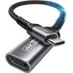 Tye - adaptateur usb c hdmi 4k, usb type c thunderbolt3 vers hdmi compatible avec macbook pro / air, ... Tye - adaptateur usb c hdmi 4k, usb type c thunderbolt3 vers hdmi compatible avec macbook pro / air, ...