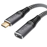 Tye - cble d'extension usb 3. 2 gen2 0, 5m, 20gbps 100w / 5a rallonge mle et femelle compatible usb ...
