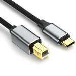 Tye - câble d'imprimante usb c vers usb b, 3 m, câble de scanner de type c pour hp, canon, epson brother, ... Tye - câble d'imprimante usb c vers usb b, 3 m, câble de scanner de type c pour hp, canon, epson brother, ...