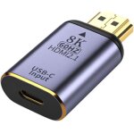 Tye - cy usb - c type c femelle entrée source vers hdmi 2. 1 sortie mâle hdtv adaptateur 8k @ 60hz 4k ... Tye - cy usb - c type c femelle entrée source vers hdmi 2. 1 sortie mâle hdtv adaptateur 8k @ 60hz 4k ...